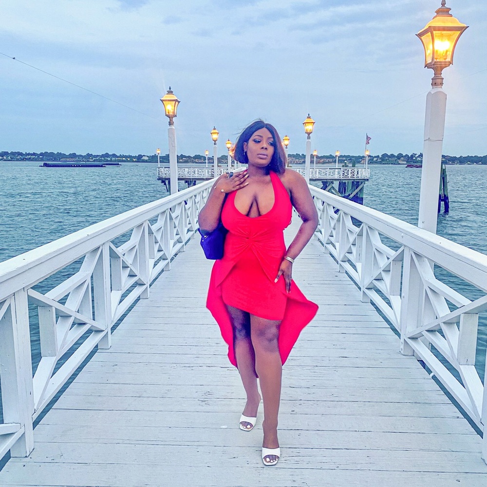 Classy Red Dress